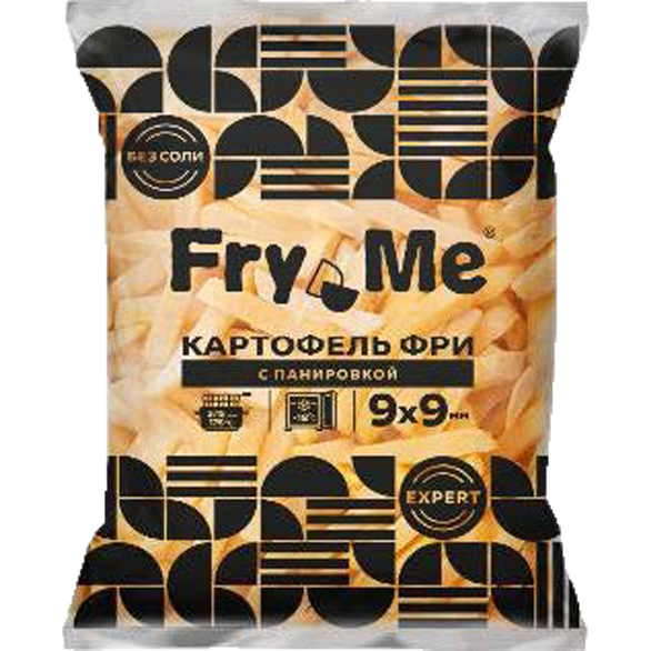 «FRY ME» expert french fries with breading 9x9 mm