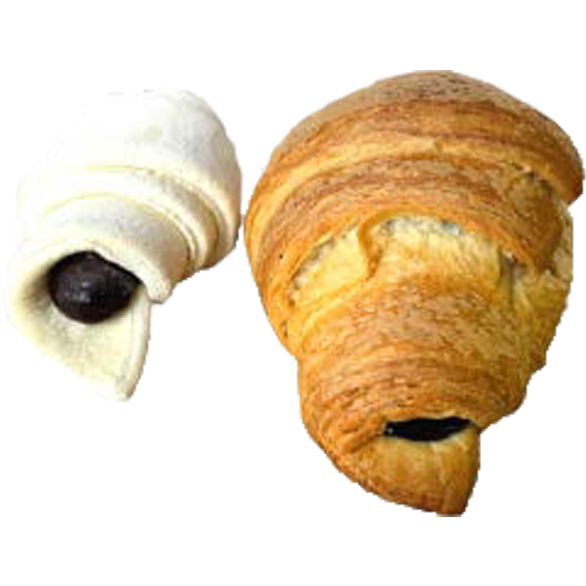 «AGS» croissant filled with chocolate flavor (proofed)