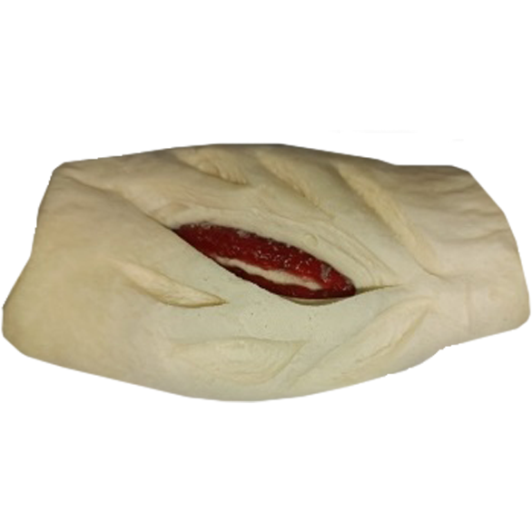«AGS» puff pastry with raspberry filling (proofed)