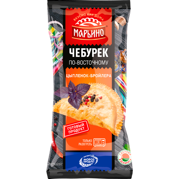 «МАРЬИНО» по-восточному с цыпленком-бройлера чебурек