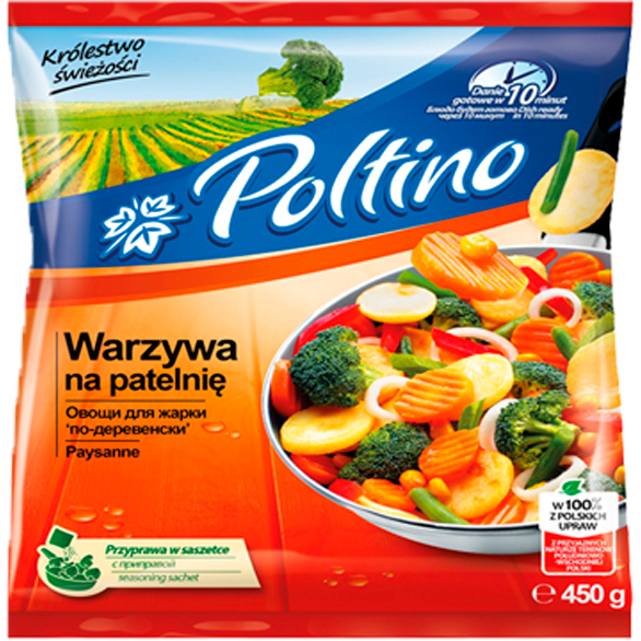 «POLTINO» vegetables for frying «Country style»