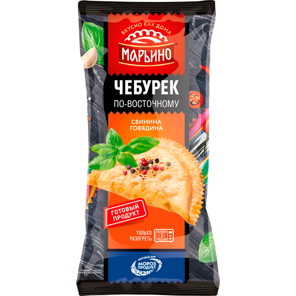 «MARINO» oriental cheburek with pork and beef